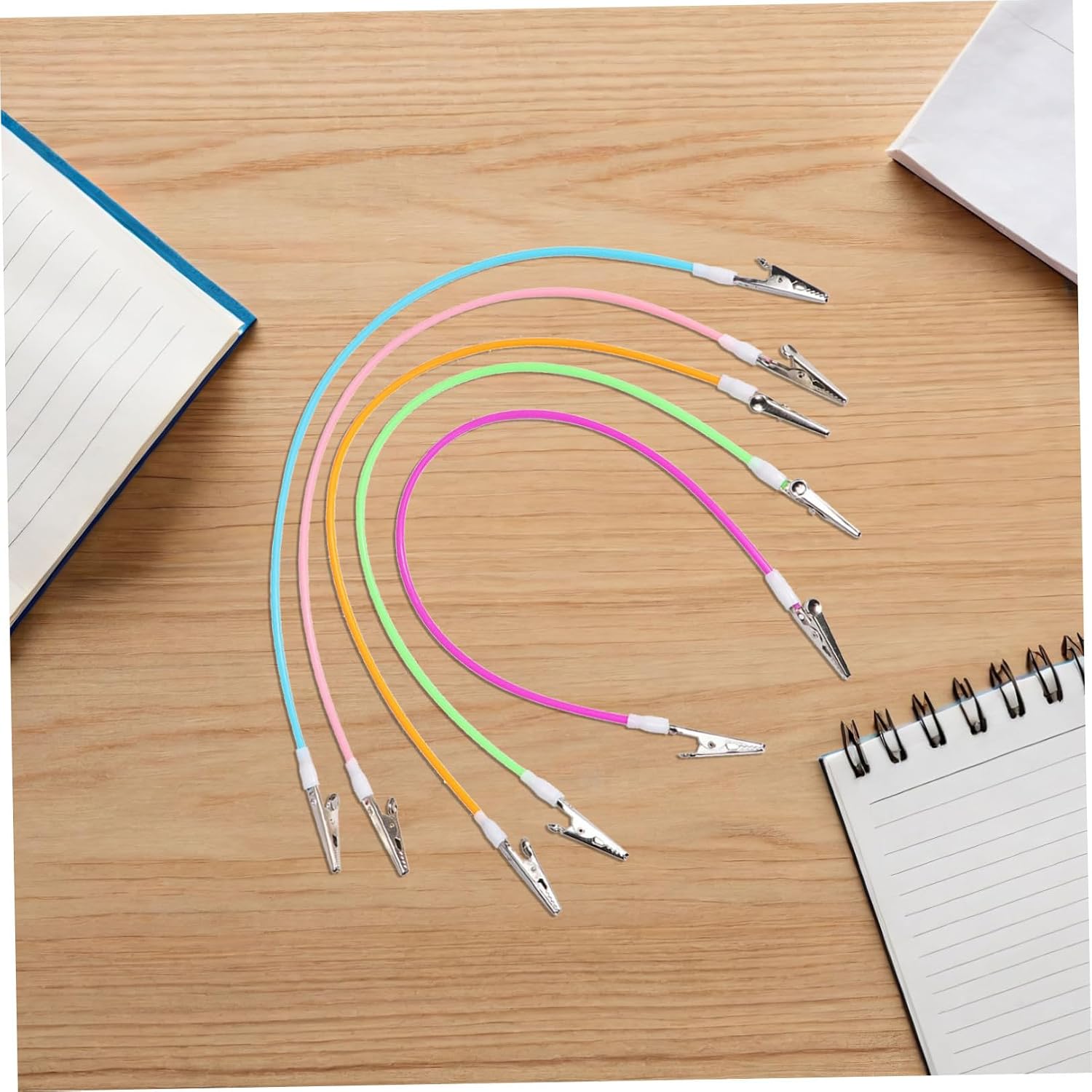 5pcs Napkin Clip Silicone Bib Holder Clips for Boys and Girls Teens Adults and Elderly Bib Napkin