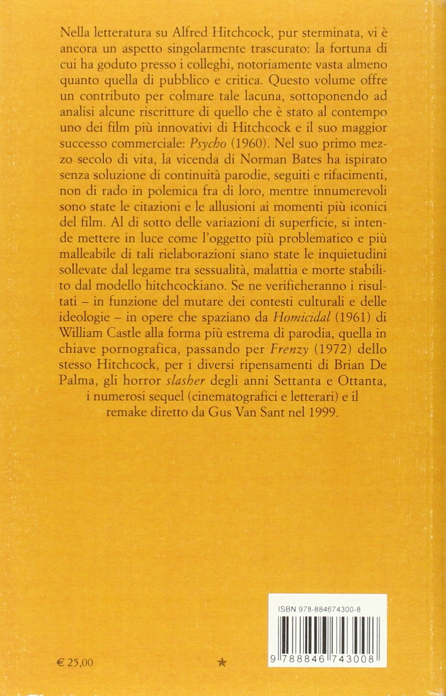Nell'ombra di Hitchcock. Amore, morte e malattia nell’eredità di Psycho