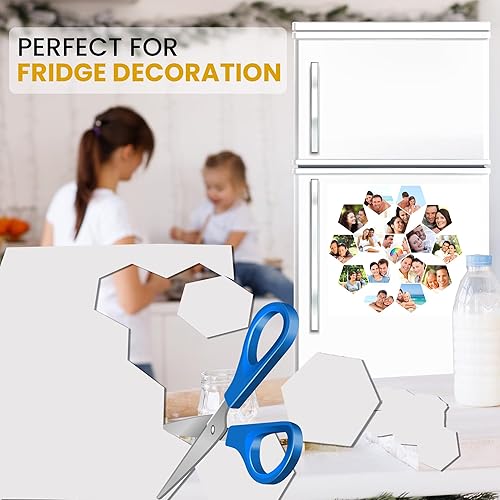 Vista 12 de Magnet Me Up Cinta magnética autoadhesiva de vinilo de doble cara con respaldo adhesivo, manualidades resistentes, proyecto de bricolaje, rollo 1/2