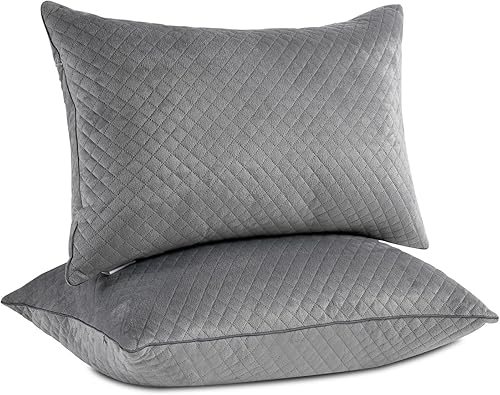 Miniatura 1 de GOHOME Almohadas suaves para dormir, paquete de 2 almohadas tamaño King de la colección Hotel para dormir de lado, espalda y boca abajo, almohadas