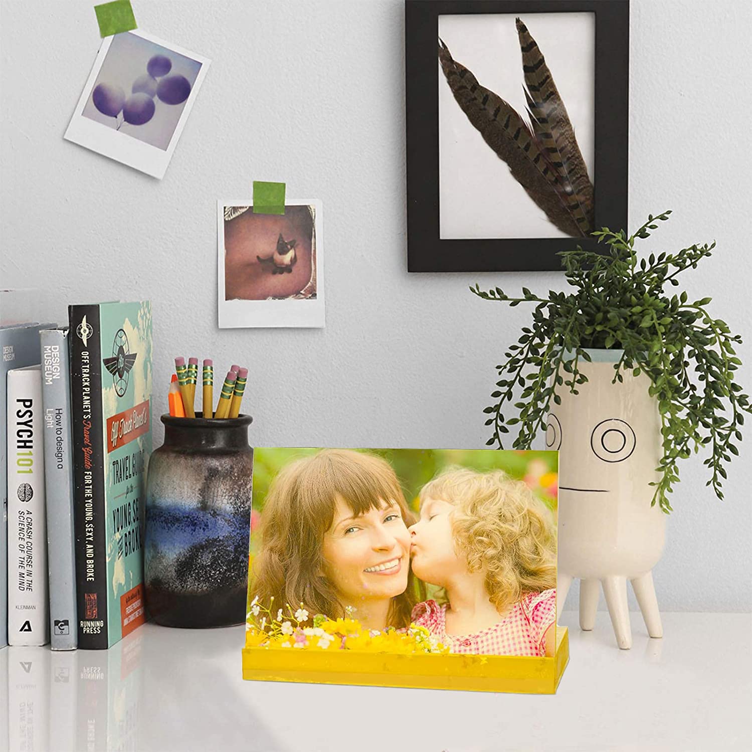 Zayookey Epoxidharz Silikonformen Set – 2-teilige Fotorahmen-Formen Für DIY Harzprojekte