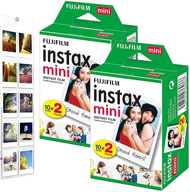 instax Mini Film Bundle Pack (40 Shots) + Free Wall Album