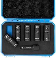 Vista 10 de NEIKO 02281B Juego de llaves de vaso de impacto de 1/2 pulgada 4 piezas SAE y MM Barra de extensión de 3 pulgadas Acero Cr-Mo Servicio