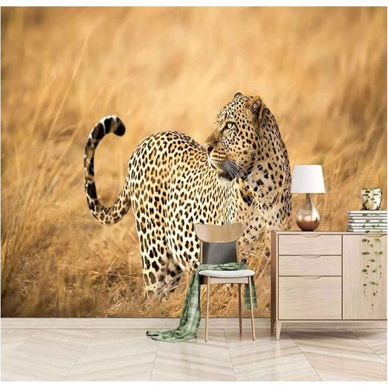 建築 住宅資材 日本製 綿100 カスタム3d壁紙カスタム壁画 現代アートアニマルヒョウ柄 壁紙壁3dモダンデコレーション写真壁画 Hxhc7hou2w Decalutdat Com