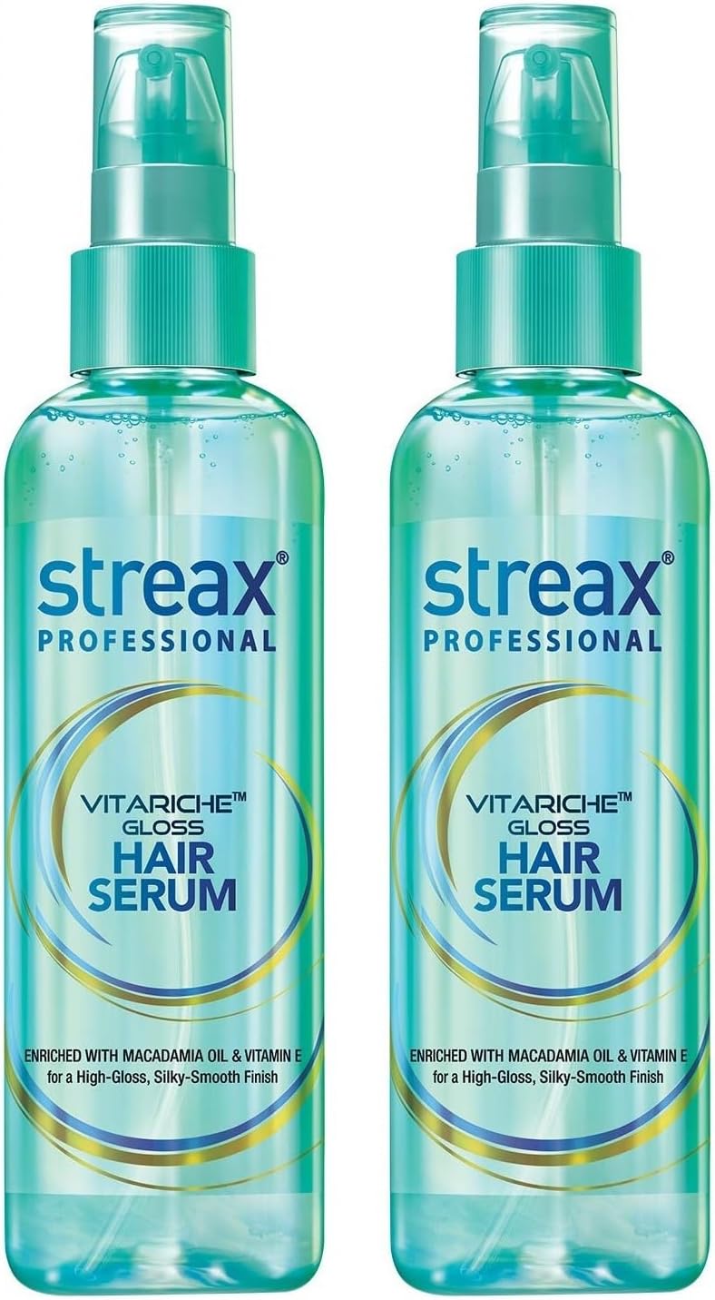Professional Vita Gloss Hair Serum Pack of 2 (200 ml)