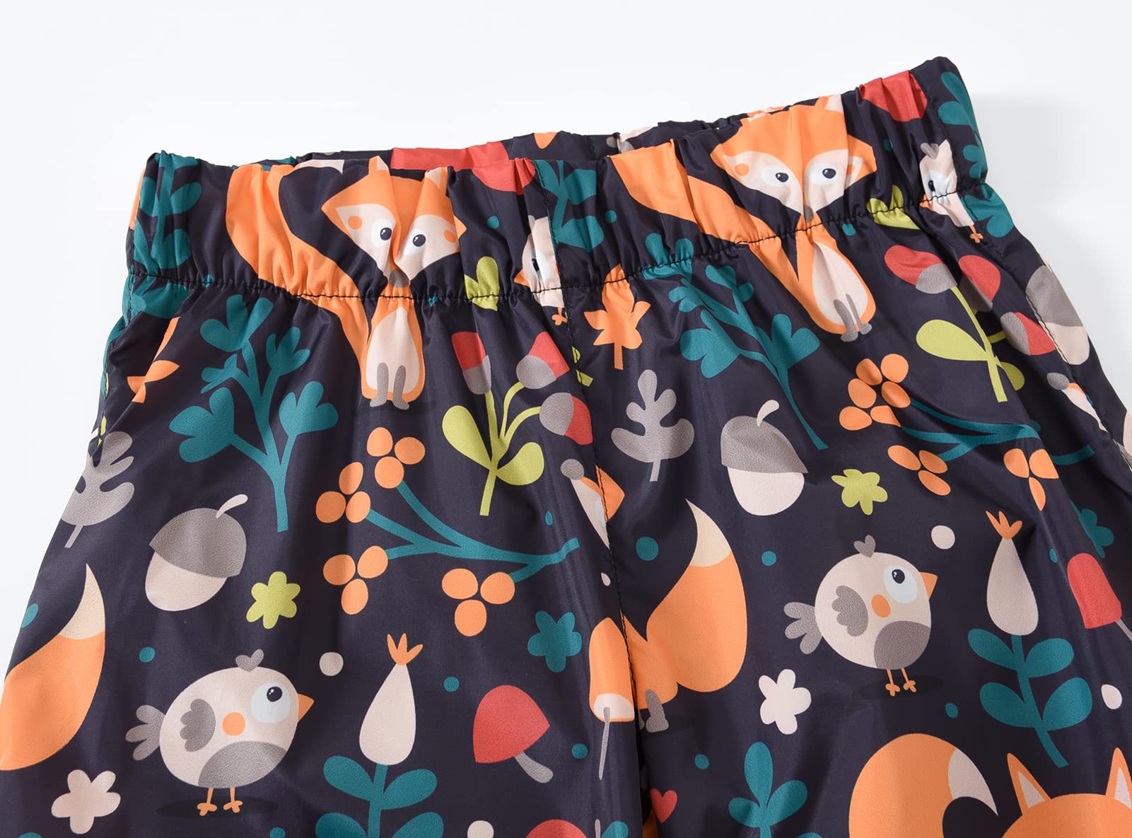 Happy Cherry - Pantalon de pluie imperméable pour enfant - Coupe-vent - Pour fille, garçon, printemps, été, automne, hiver - Pantalon de sport avec bandes réfléchissantes