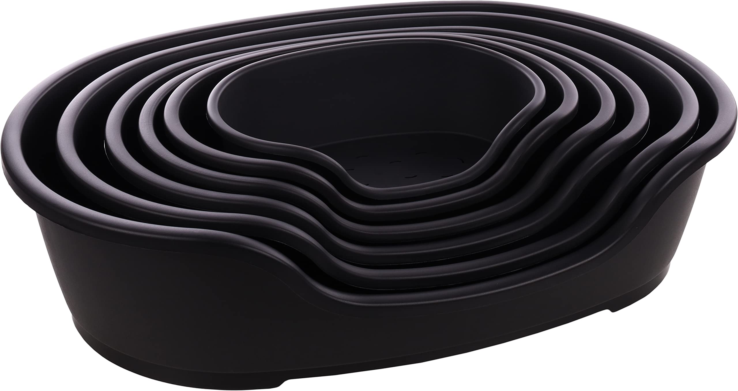 Flamingo Hundebett Tuck Oval Grün – Größe S (58x38x20 Cm), Weich, Leicht Zu Reinigen