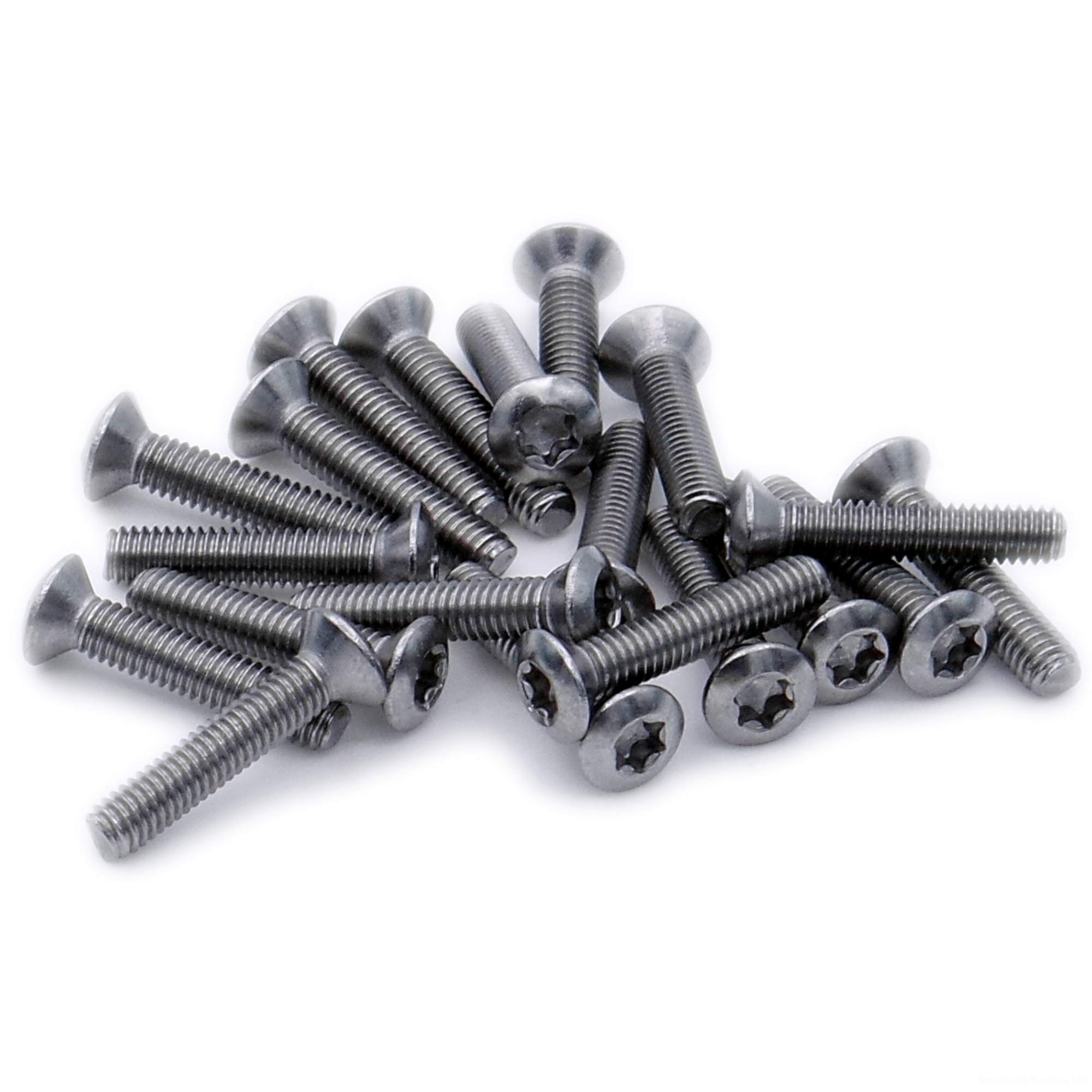 Singularity Supplies M5 (5Mm X 20Mm) Tx Socket Raised Countersunk Machine Screw (Bolt) - Stainless Steel (A2) (Pack Of 20)