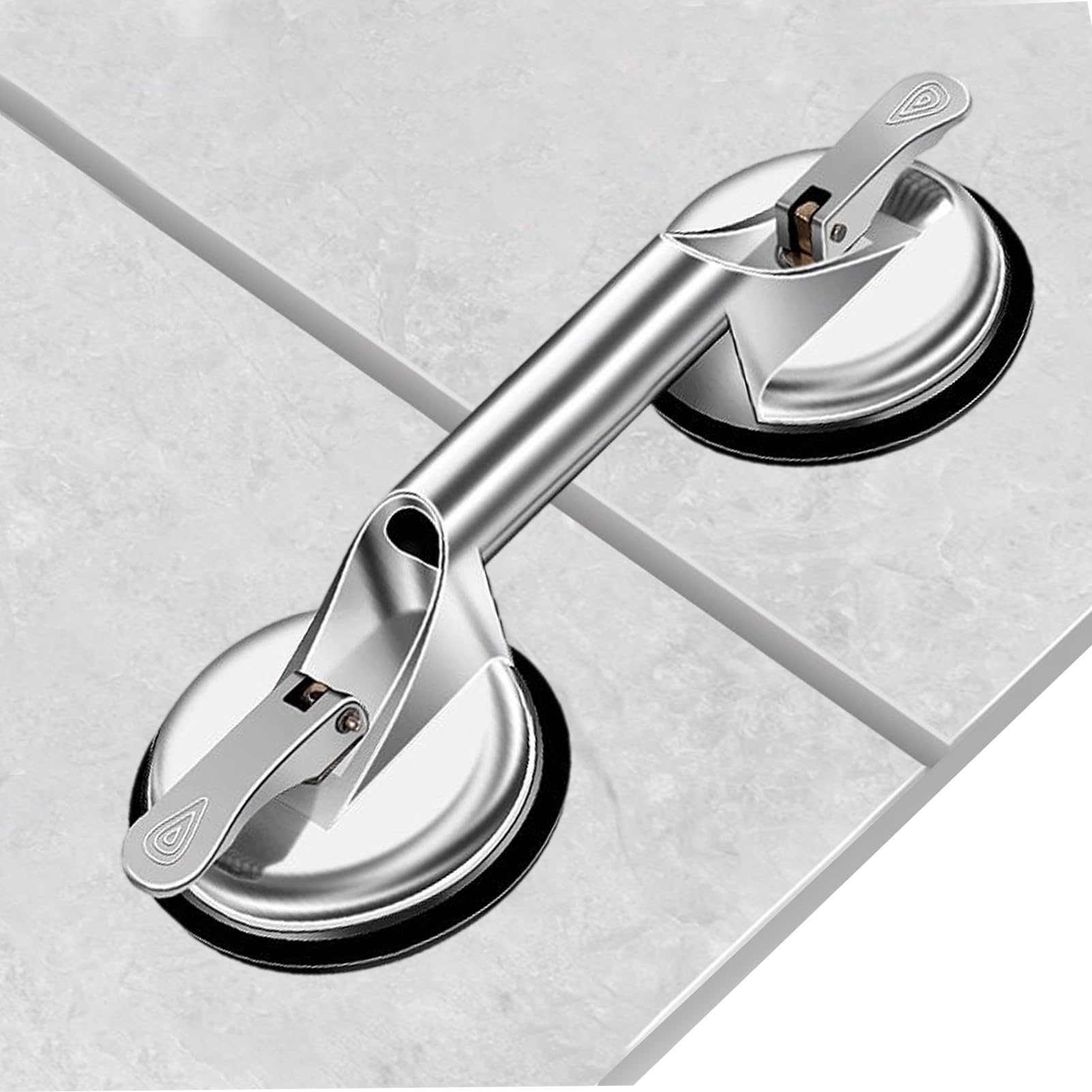 Outil de réparation de joints de sol avec alignement pour l'alignement des bords de carrelage