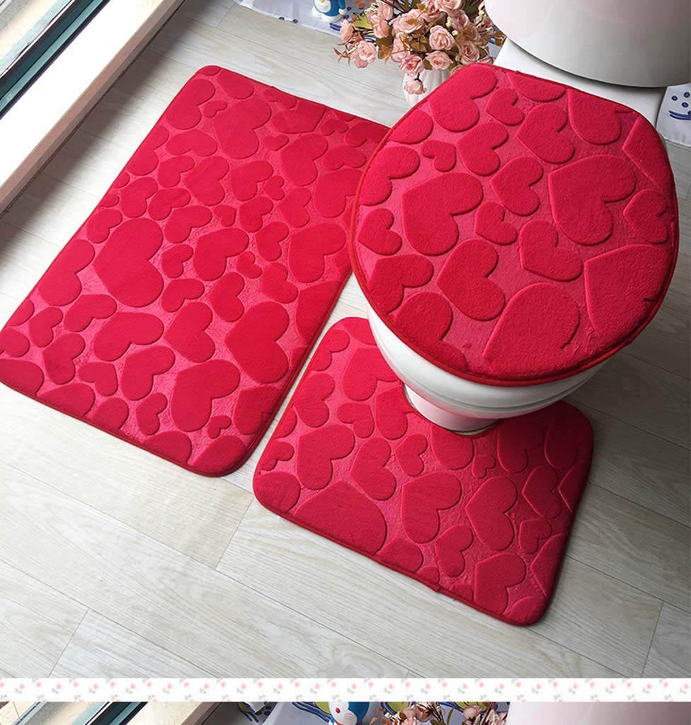 Tapis de sol en flanelle pavée pour une ambiance spa à la maison