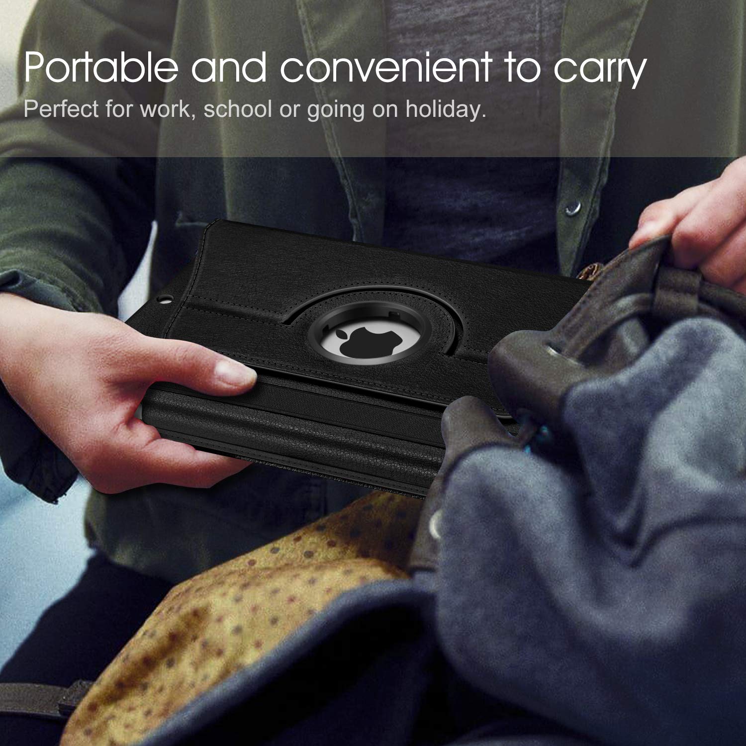 Fintie 360° Rotating Case for iPad 9th / 8th / 7th Generation 10.2 Inch — Amazon image 7