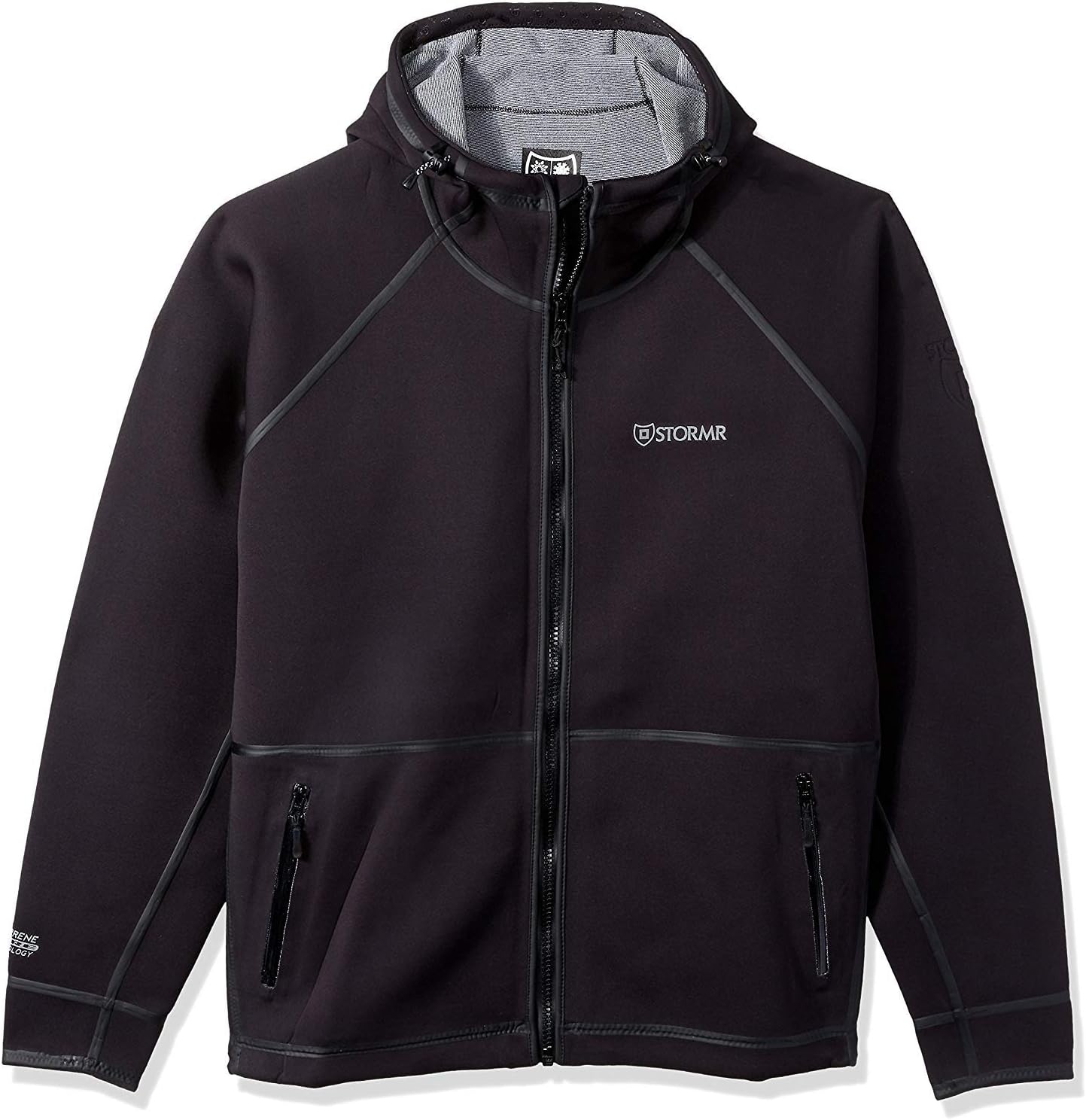 Men's Typhoon Neoprene Waterproof Windproof Warm Comfortable Maneuverable Foul Weather Jacket
