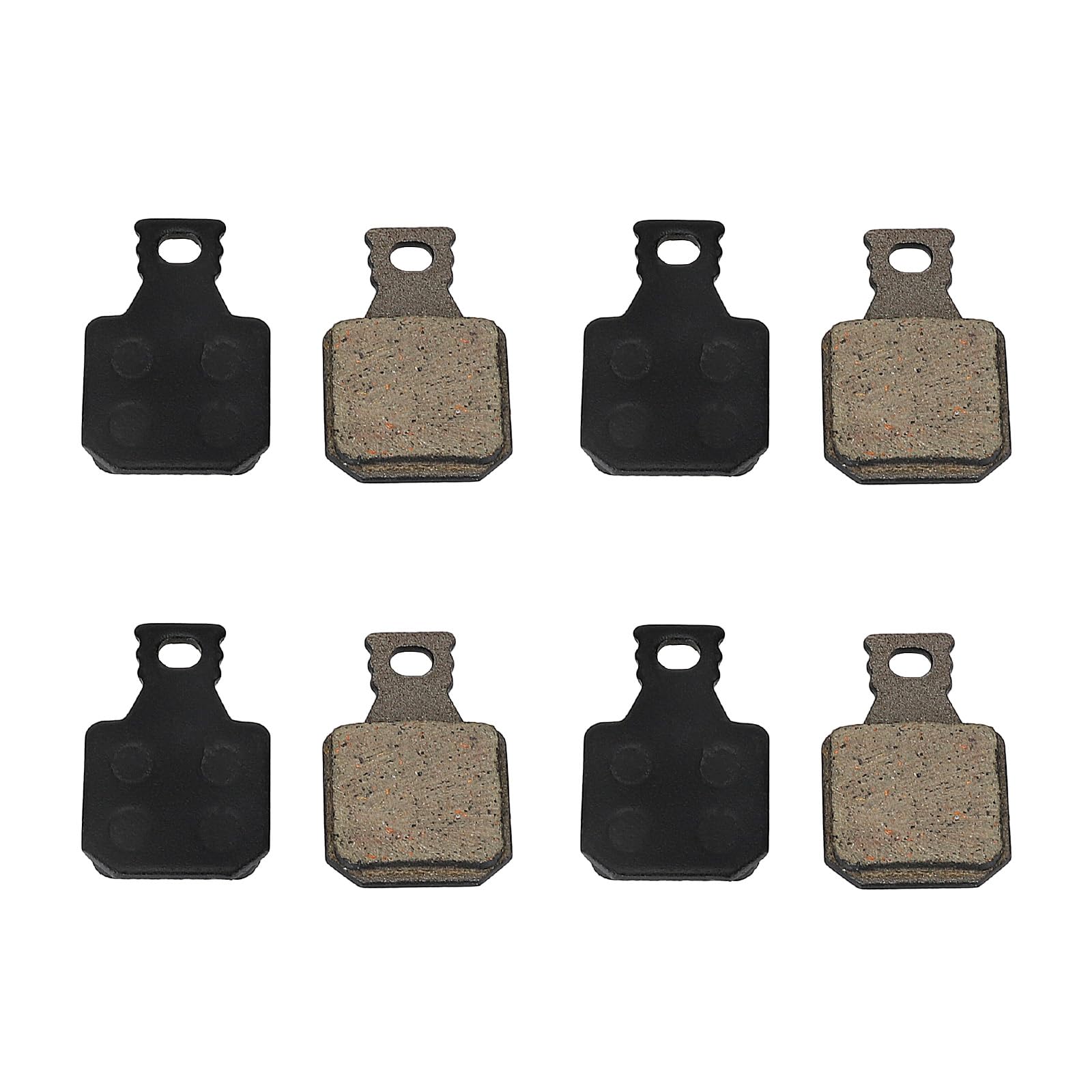 For Magura MT5 Brake Pads, 4 Pairs Bicycle Disc Brake Pads, High Performance Bike Brake Pads for Magura M5 M7 MT5 MT5E MT7 MT Trail SH901, Exceptional Noise Reduction and High Temperature Resistance