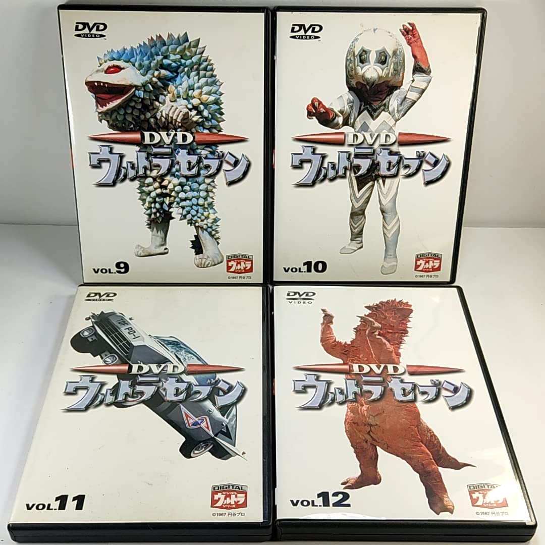 Amazon.co.jp: ウルトラセブン VOL.1～12巻 全12巻セット DVD 円谷プロ 