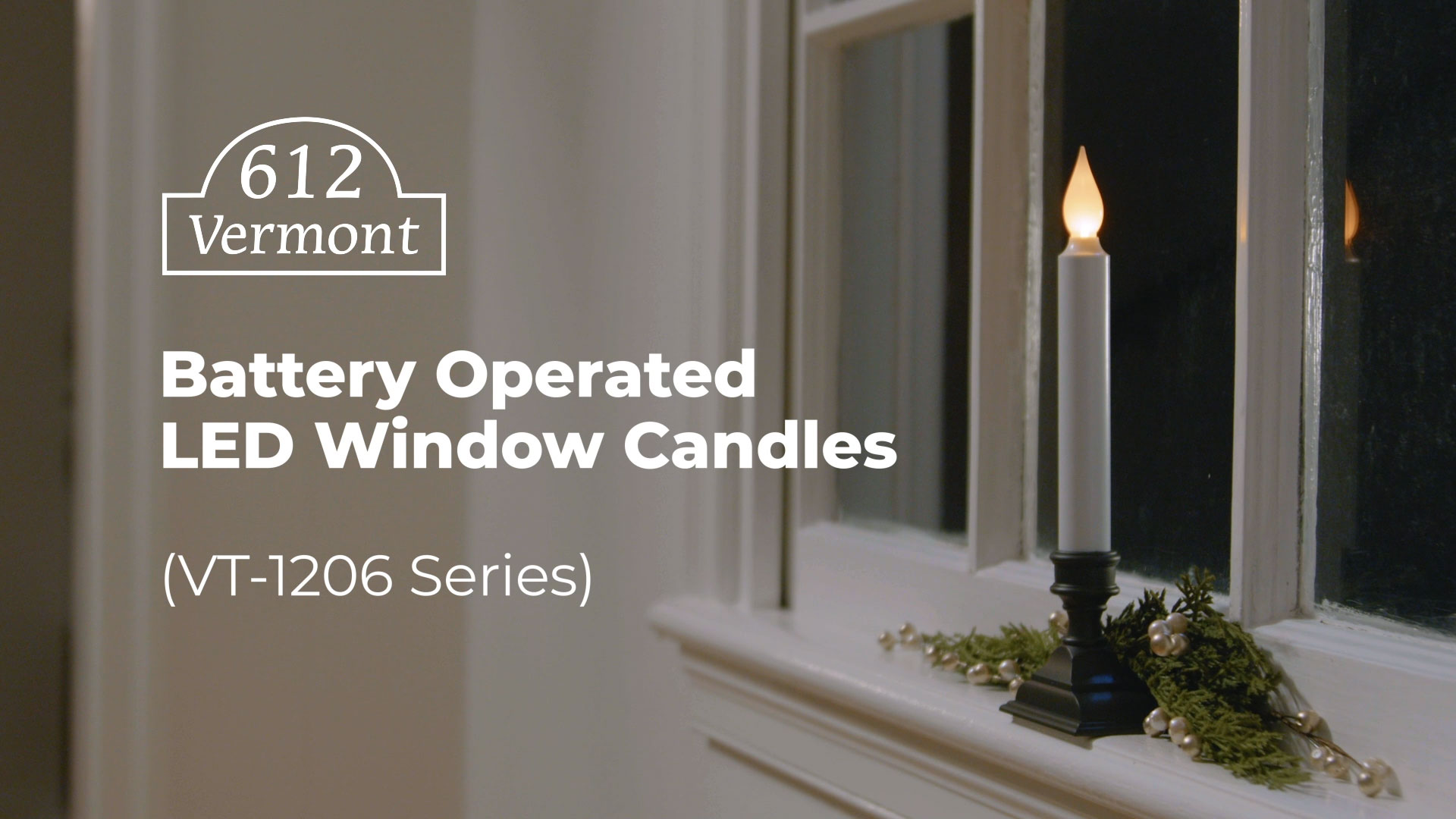 Amazon.com: 612 Vermont Battery Operated LED Window Candles