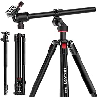 NEEWER 90" Monopiede Treppiede Orizzontale Overhead per Fotocamera