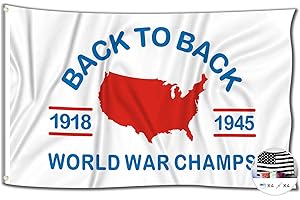 World War Champs Flag: Back-to-Back Banner to Mark College Sports Dominance
