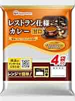 Amazon.co.jp: 日本ハム レストラン仕様 カレー (甘口) 170g×4食