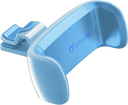 Cellularline HANDYSMARTB Coche - Soporte (Tel?fono m?vil/smartphone, Coche, Soporte activo para tel?fono m?vil, Azul, Car vent mount,Clamp mount, 360?)