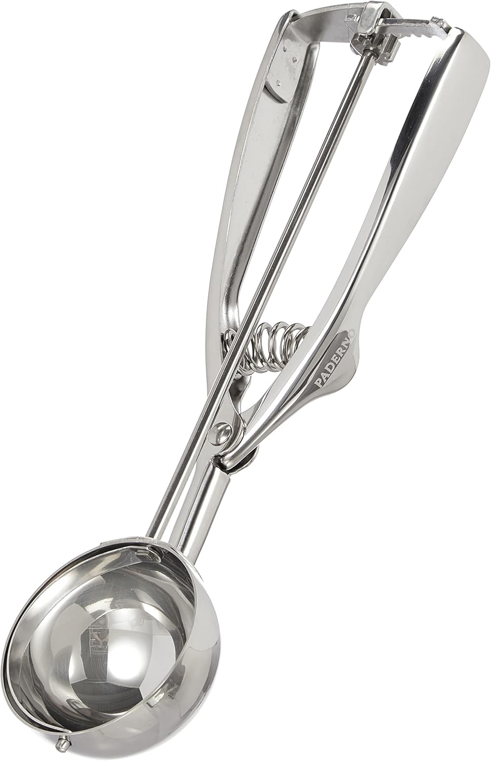 Paderno World Cuisine 1/100 Per Liter Stainless-Steel Ice Cream Scoop