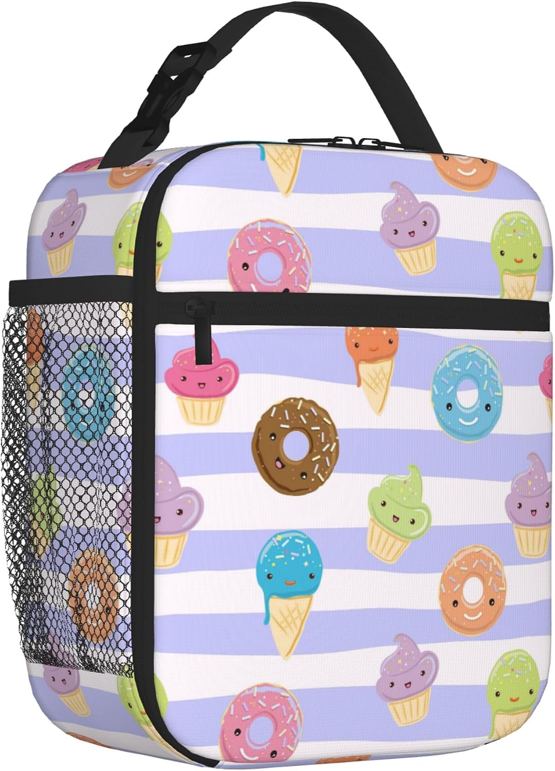Donut Ice Cream Insulated Lunch Box