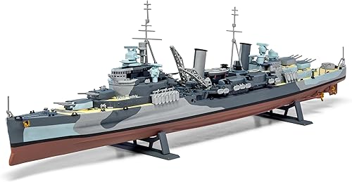 Miniatura 8 de Airfix Kit de modelo de barco Vintage Classics - A04212V HMS Belfast, kits de modelo de embarcaciones de plástico para adultos y niños a partir de 8