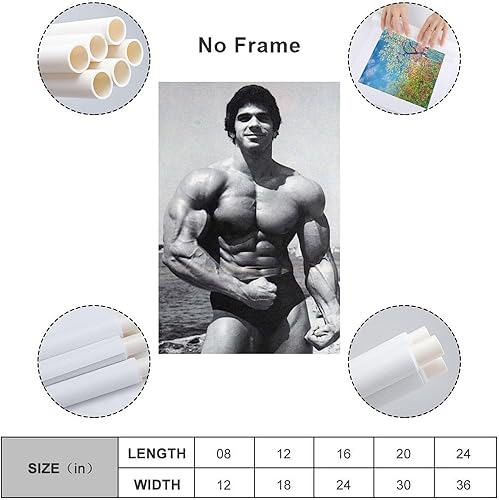 Miniatura 2 de Póster de entrenamiento de fitness, póster de Lou Ferrigno (1) póster de culturista de pared, lienzo, decoración de pared, decoración del hogar,