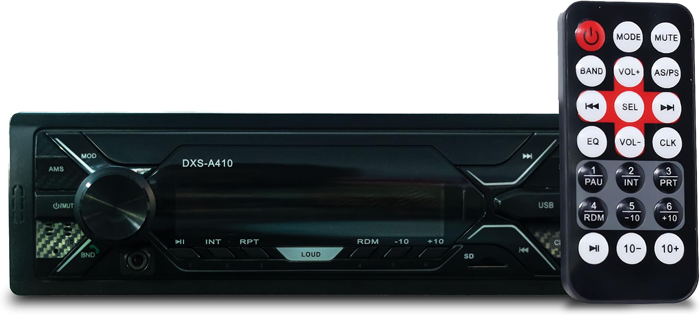 GoMechanic Godryft Premium Universal Fit Bluetooth Mini Car Stereo, MP3 Player with FM, AUX & USB