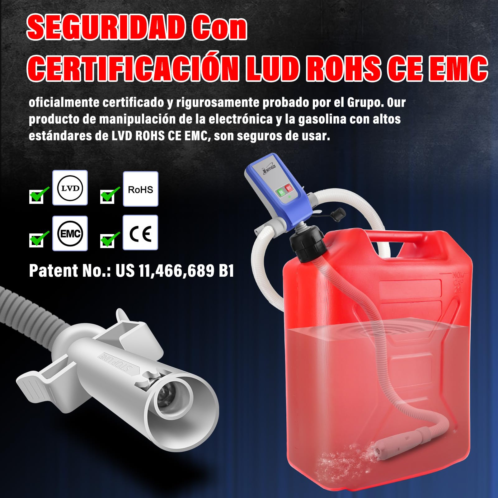 Bomba de transferencia de combustible