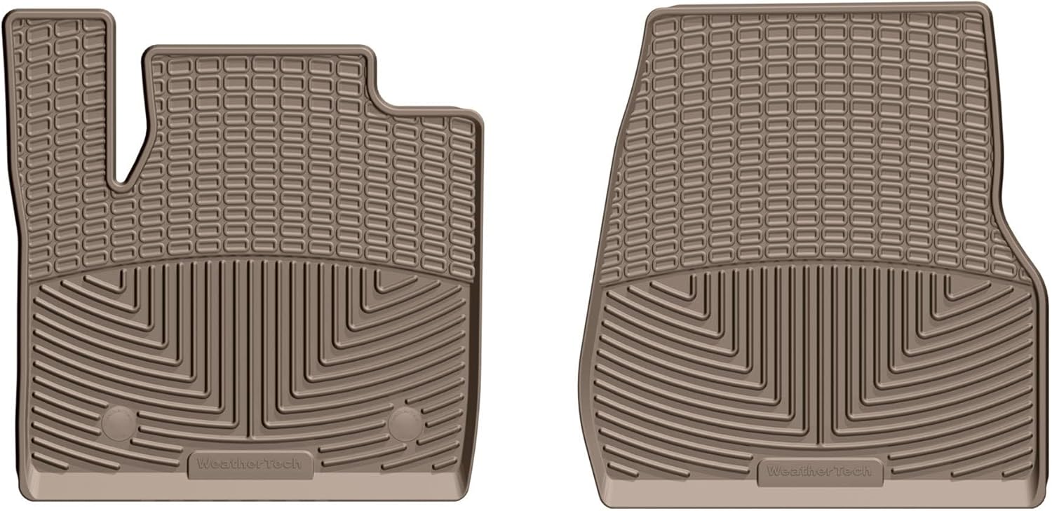 WeatherTech All-Weather Floor Mats for Ford Super Duty - 1st Row (W407), Black
