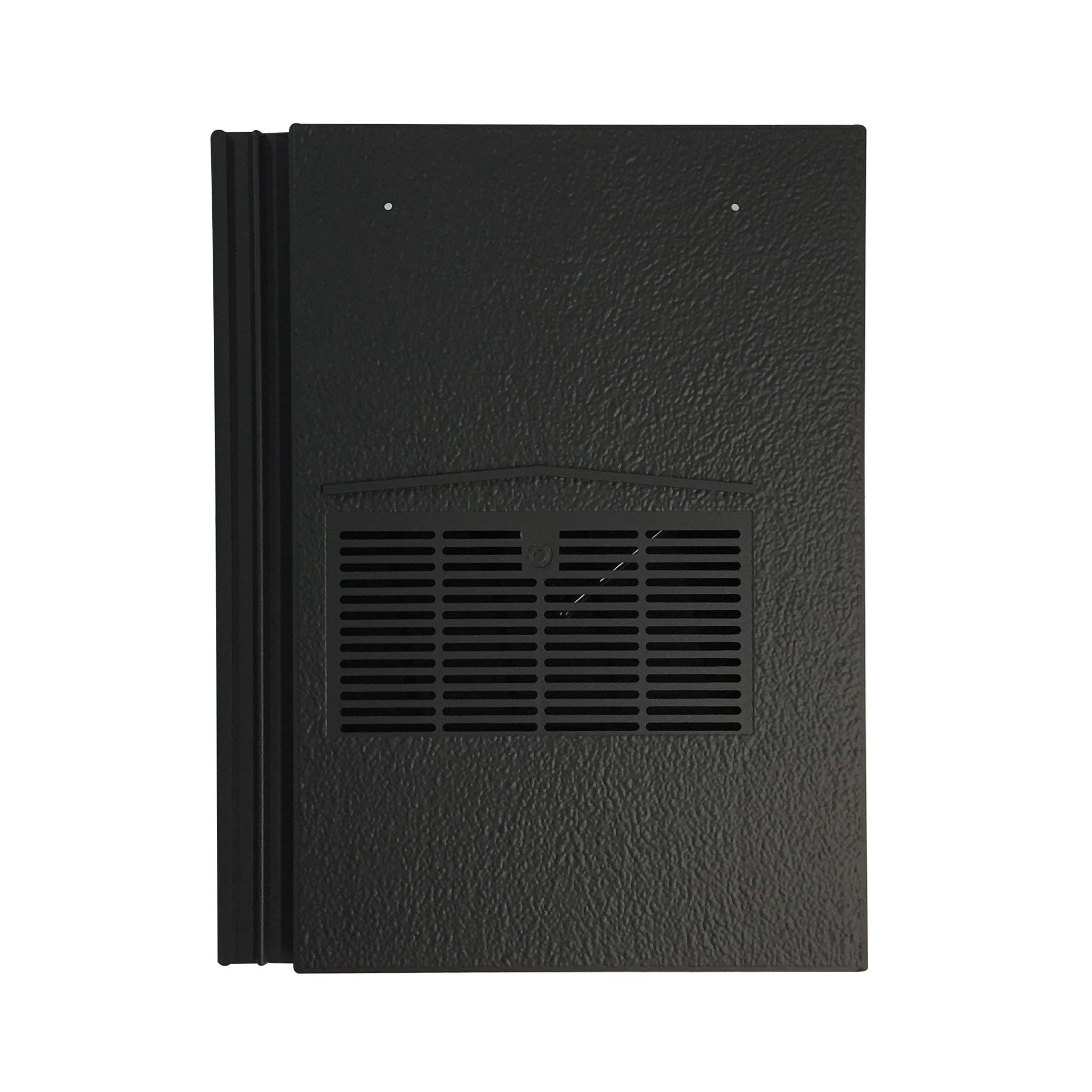 Beddoes Products Roof Tile Vent for Marley Modern and Redland Mini Stonewold with Flexi Pipe Adaptor (Anthracite/Black - Smooth)