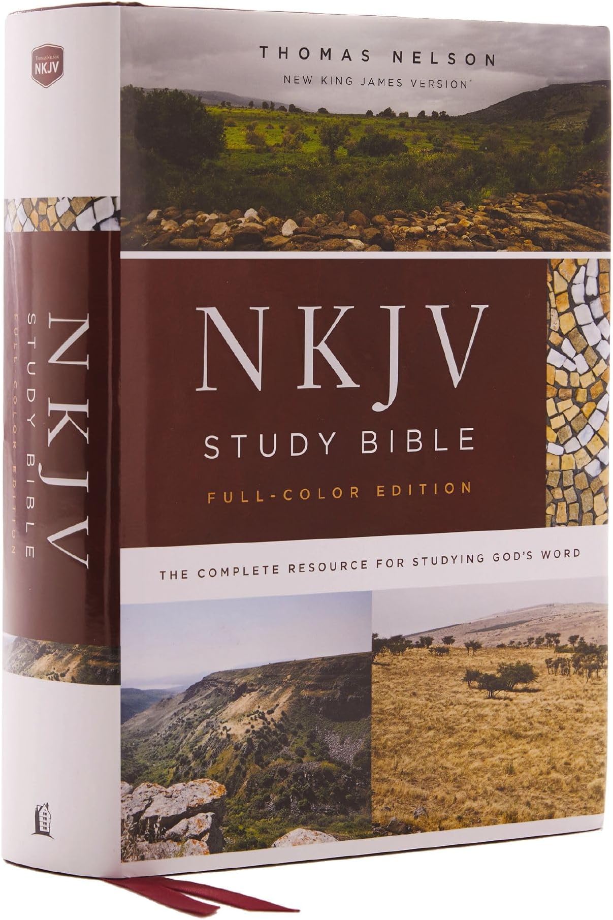 Nkjv Study Bible, Hardcover, Full-Color, Comfort Print