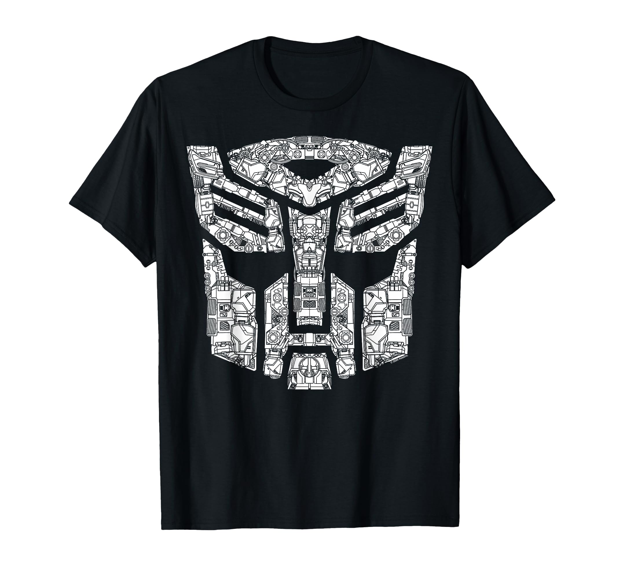 Autobots Icon Collage Filled Logo T-Shirt