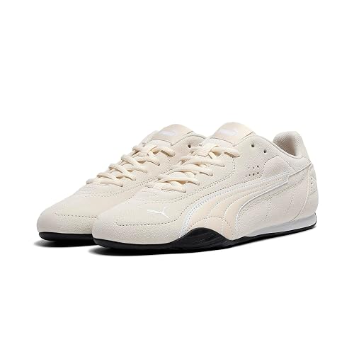 Puma Catch Suede Sapatilhas unissexo para adulto, Alpine Snow Puma White, 40 UE 
