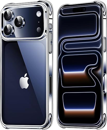 Miniatura 8 de Mkeke para Funda de iPhone 14 para iPhone 13 Funda Transparente Claro Amortiguadores de Choque Fundas para iPhone 13/14 Funda de Teléfono