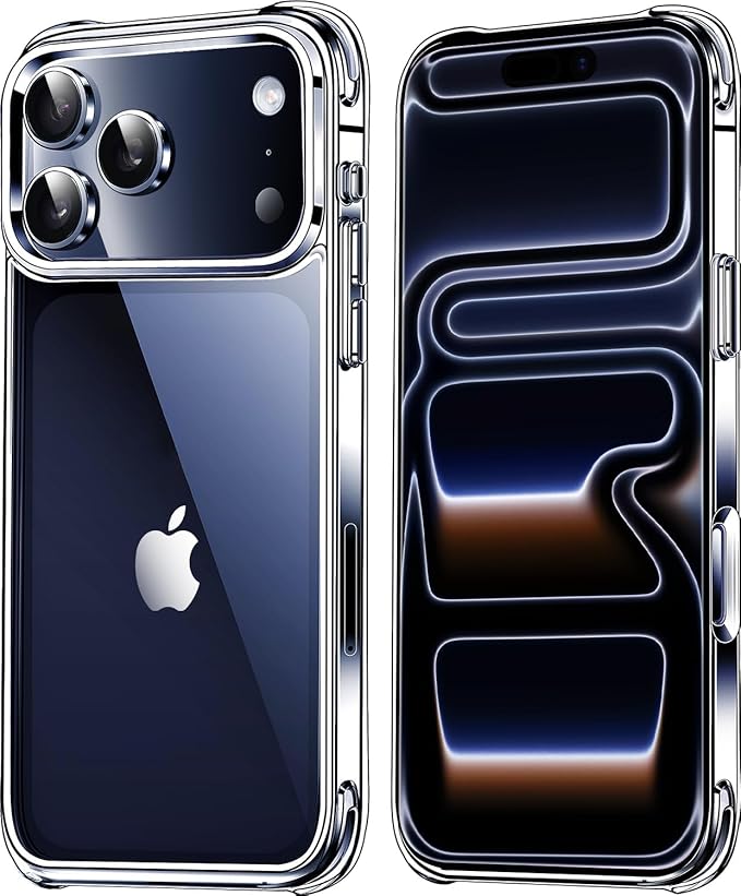 Mkeke for iPhone 17 Pro Max Case Clear