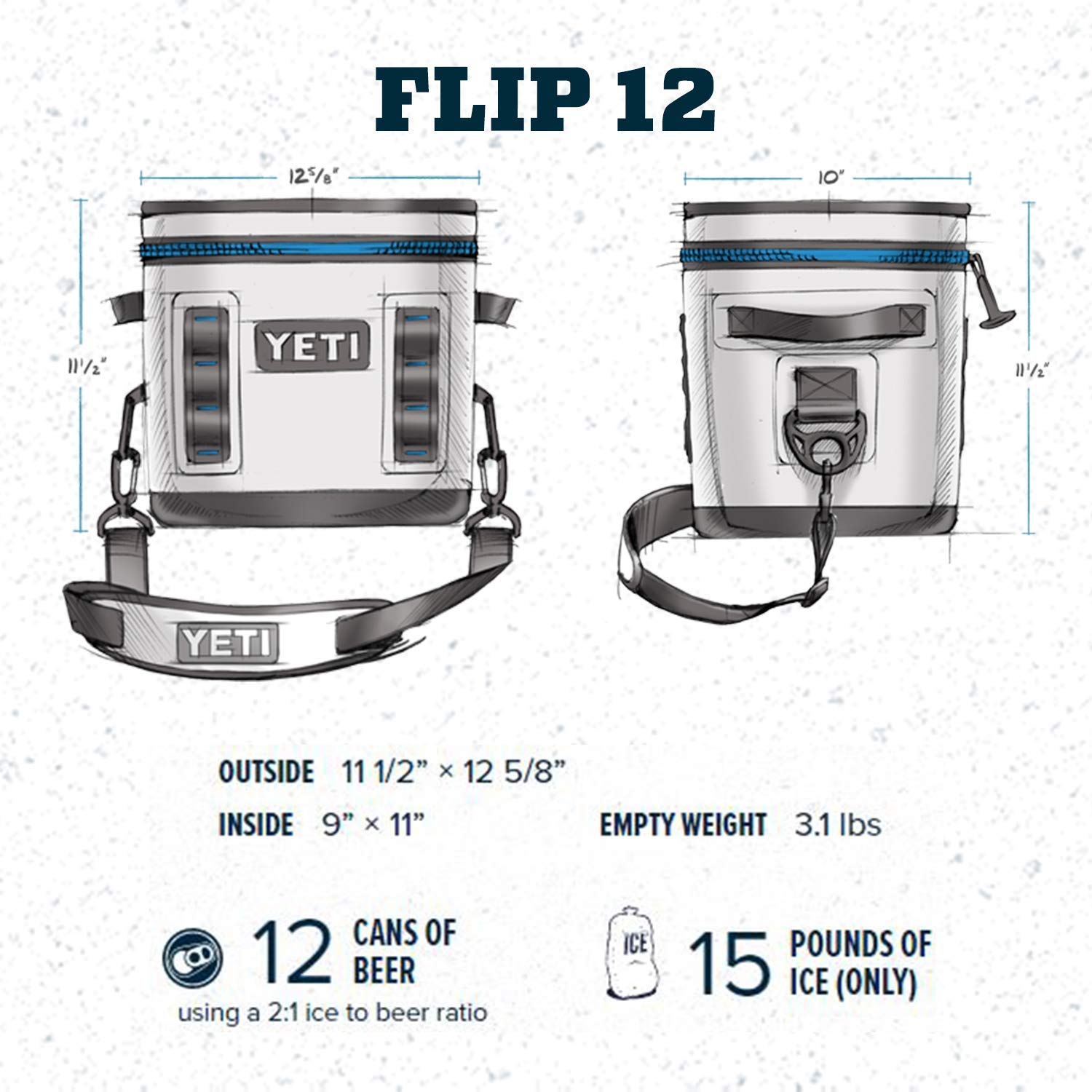 Amazon | YETI (イエティ) Hopper Flip 12 ポータブルクーラー Amazon | YETI (イエティ) Hopper Flip 12 ポータブルクーラー