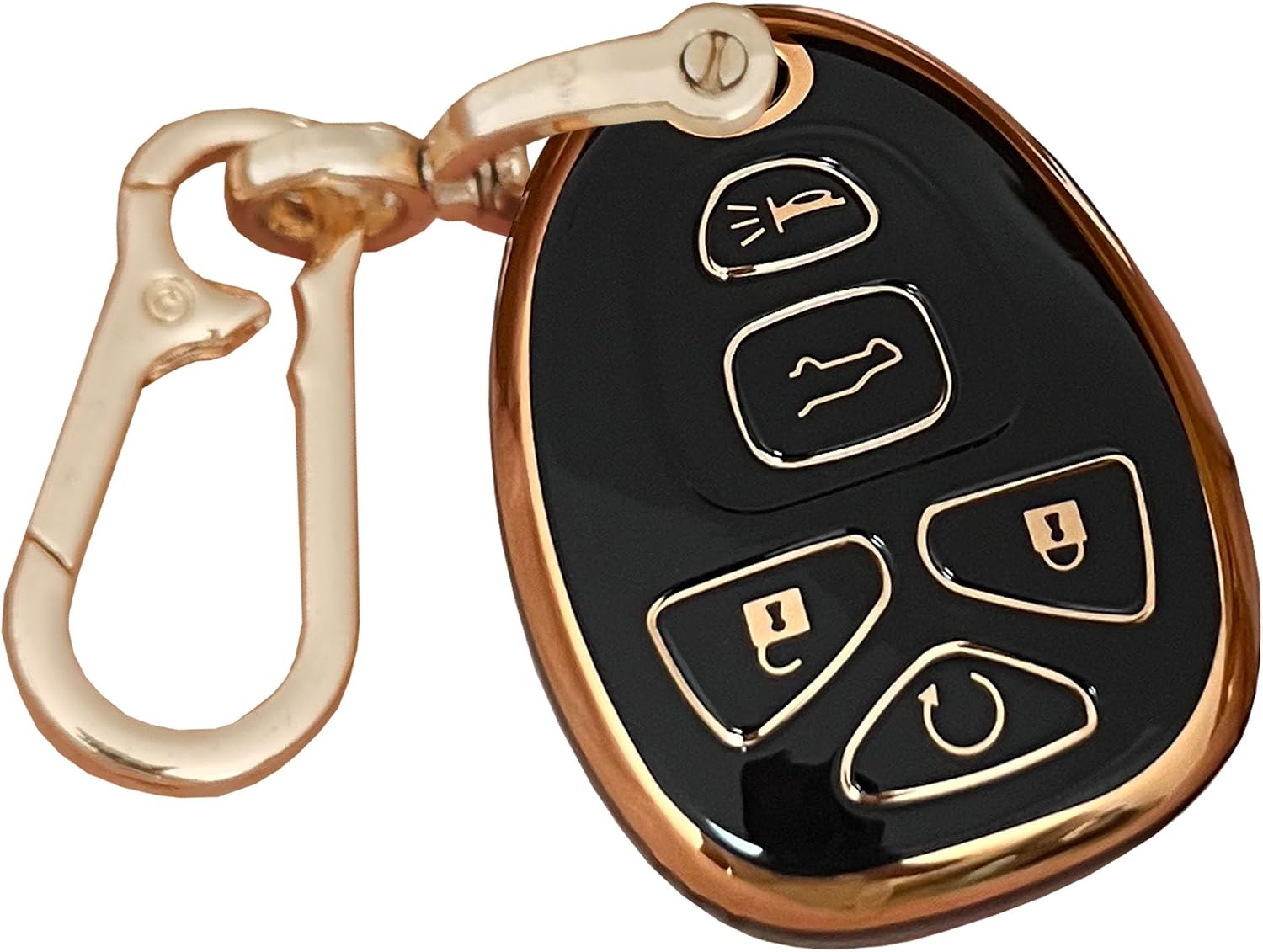 Amazon.com: AIOEUOIA TPU for GMC Key Fob Cover with Keychain Fit for ...