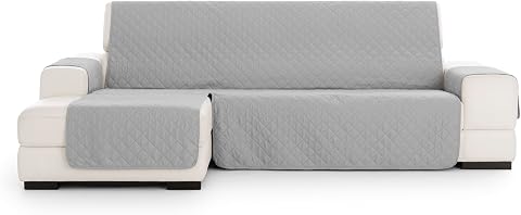 Eysa Magnus Copridivano Chaise Longue 240CM I+D Grigio
