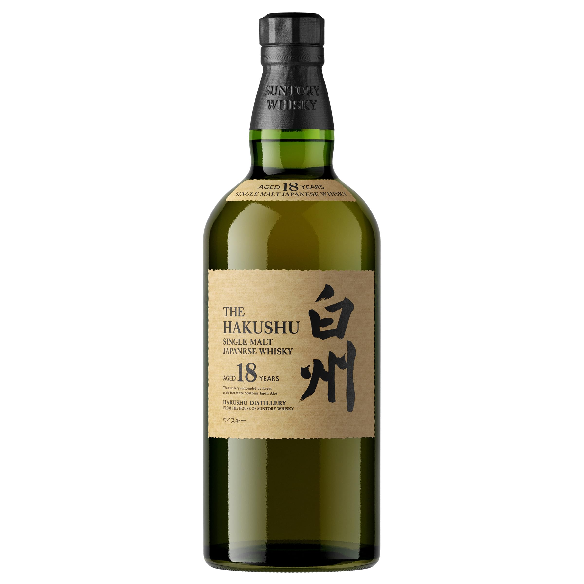 Suntory Hakushu 18 Years Old Single Malt Whisky 70 cl : Amazon.co