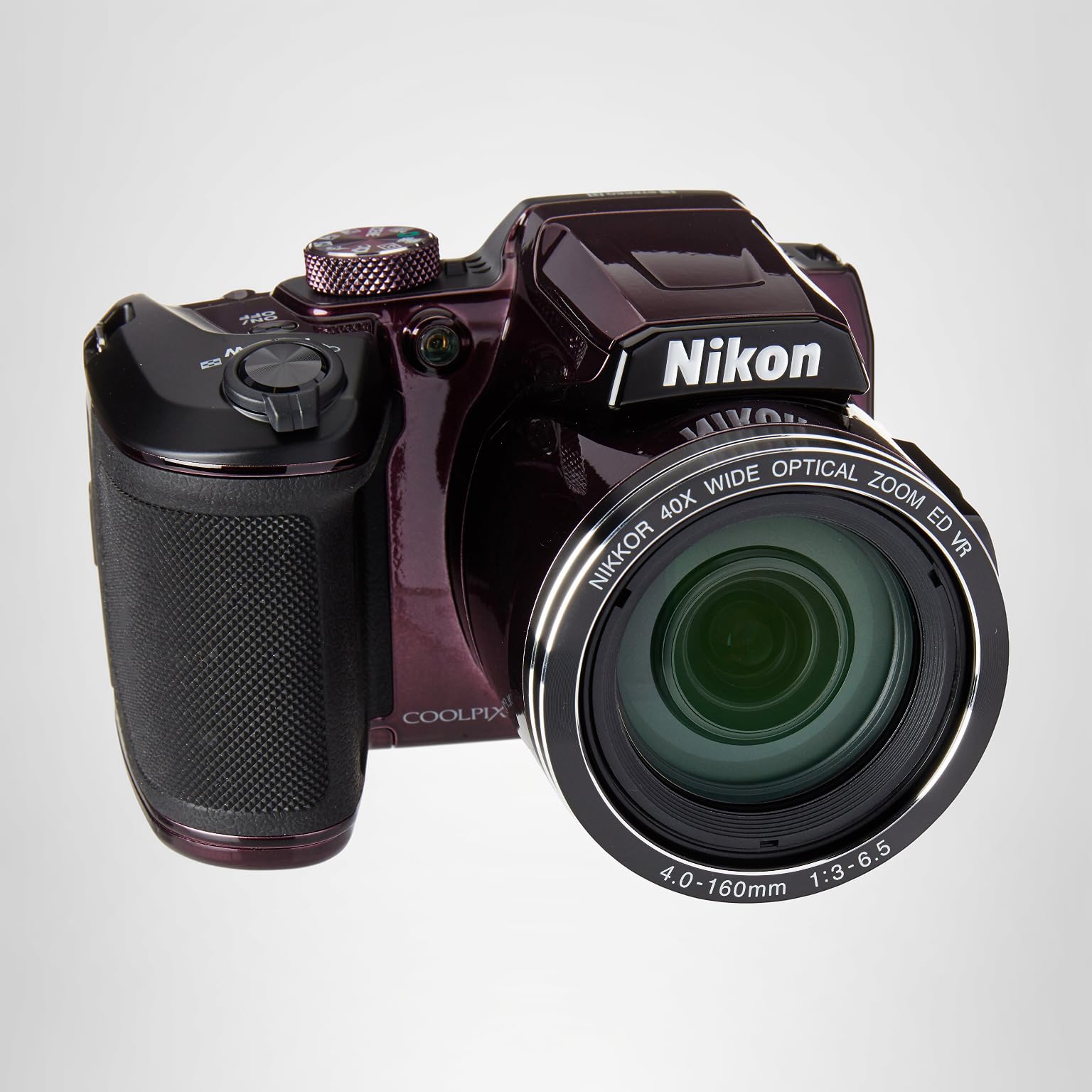 Amazon.com : Nikon B500 16 MP Point & Shoot Digital Camera, Plum