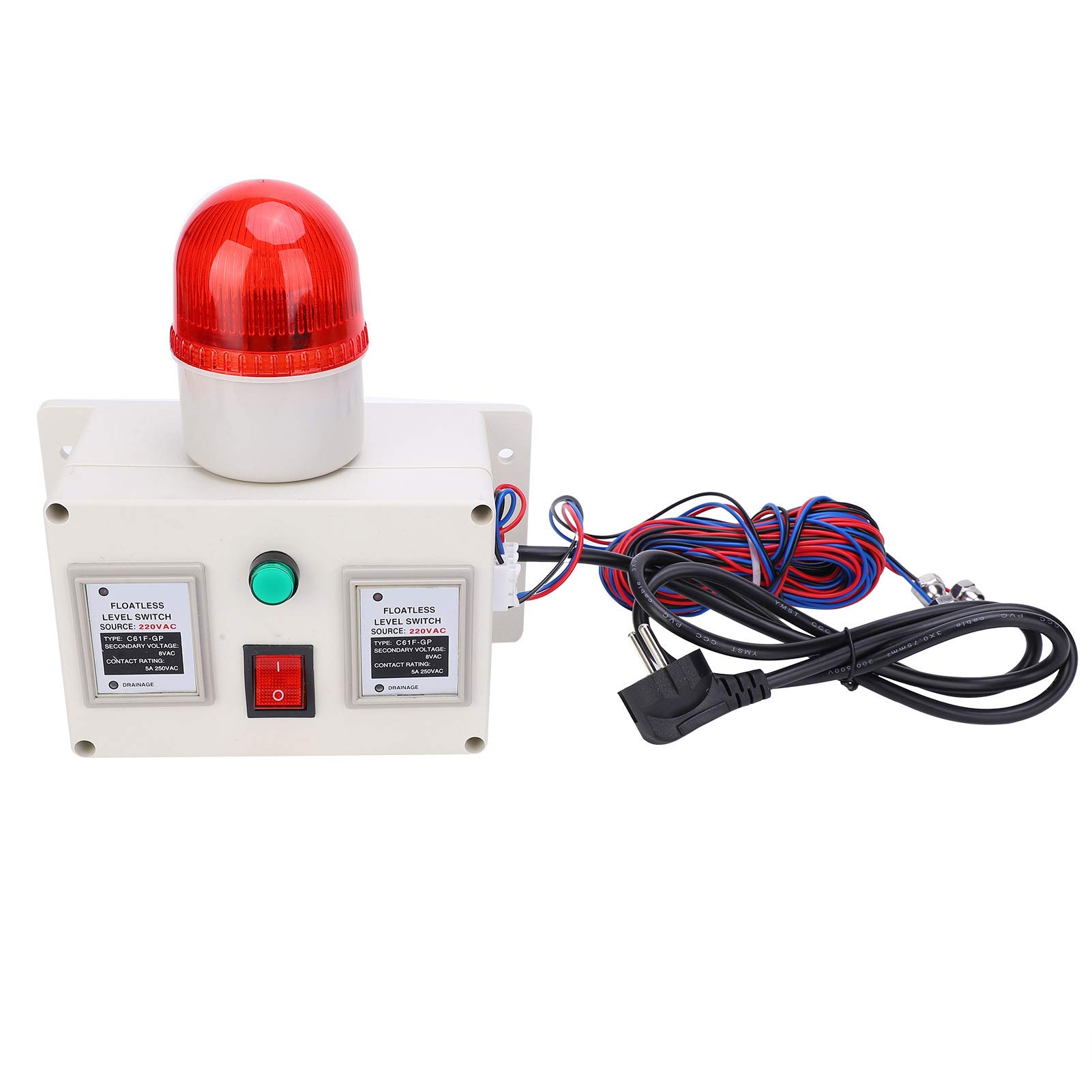 Detector de Fugas de Agua, Sensor de Alarma de Nivel de Agua 90dB para Agua de Río para Agua de Pozo para Agua del Grifo para Agua de Mar