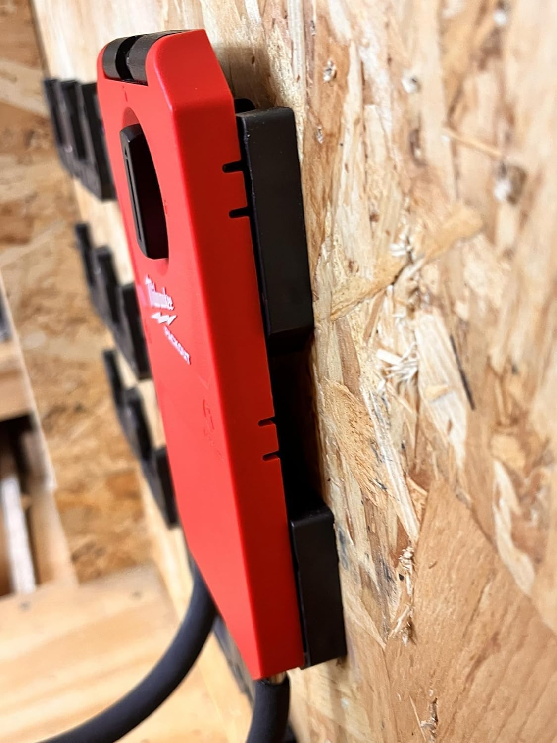 StealthMounts Mounting Cleats V2 for Packout (12 Pack) - Black ABS Plastic Wall Mount Brackets