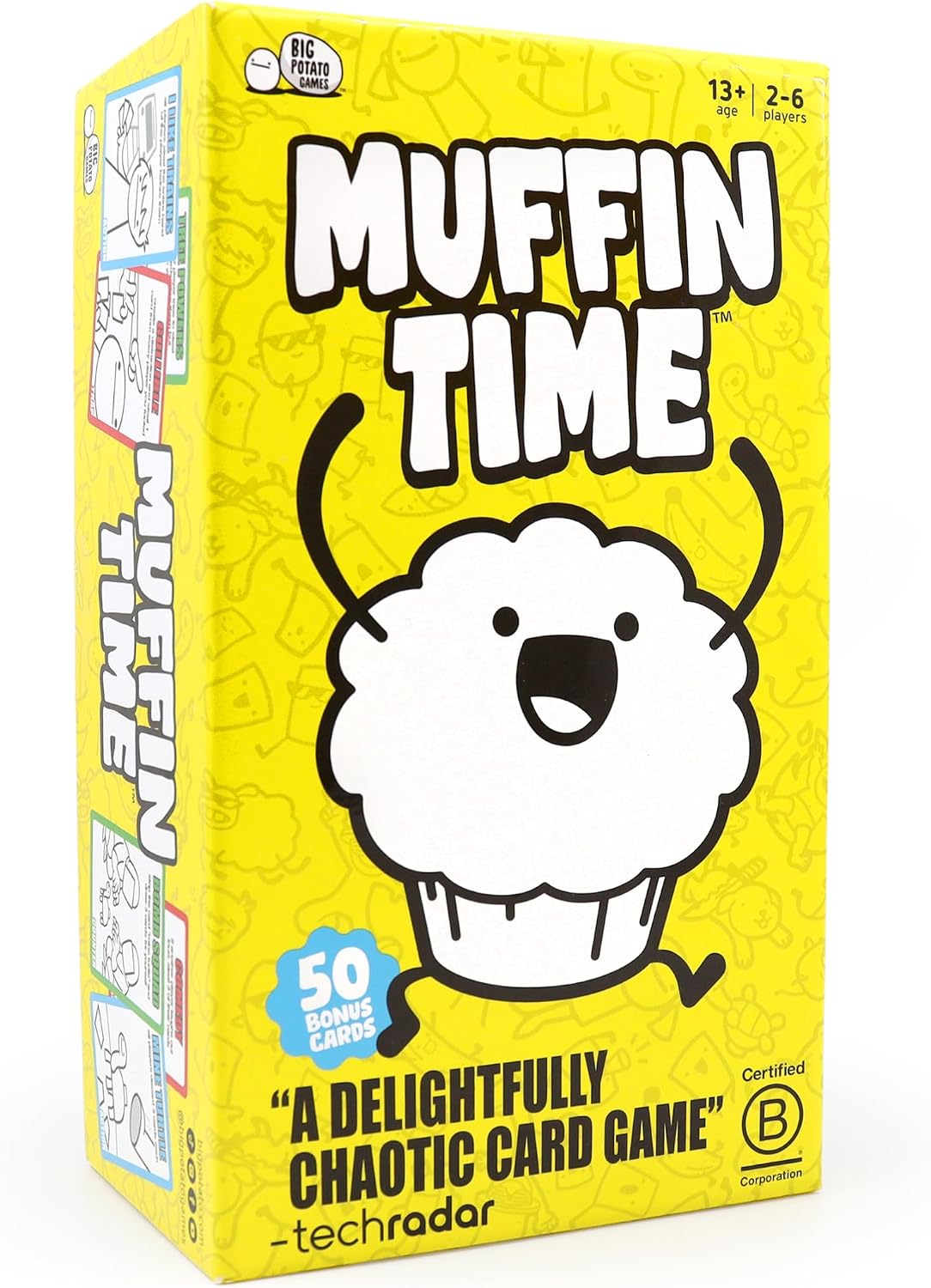 Big Potato Muffin Time: A Very Random Card Game | Includes Expansion Packs
