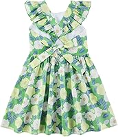 Vista 132 de Vestido de verano para niña, de algodón, con diseño floral