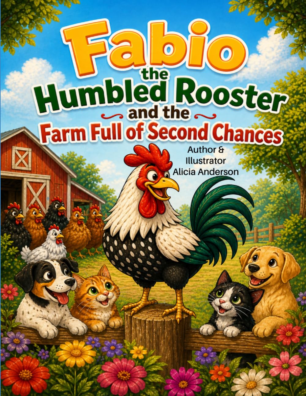 Fabio the Humbled Rooster and the Farm Full of Second Chances