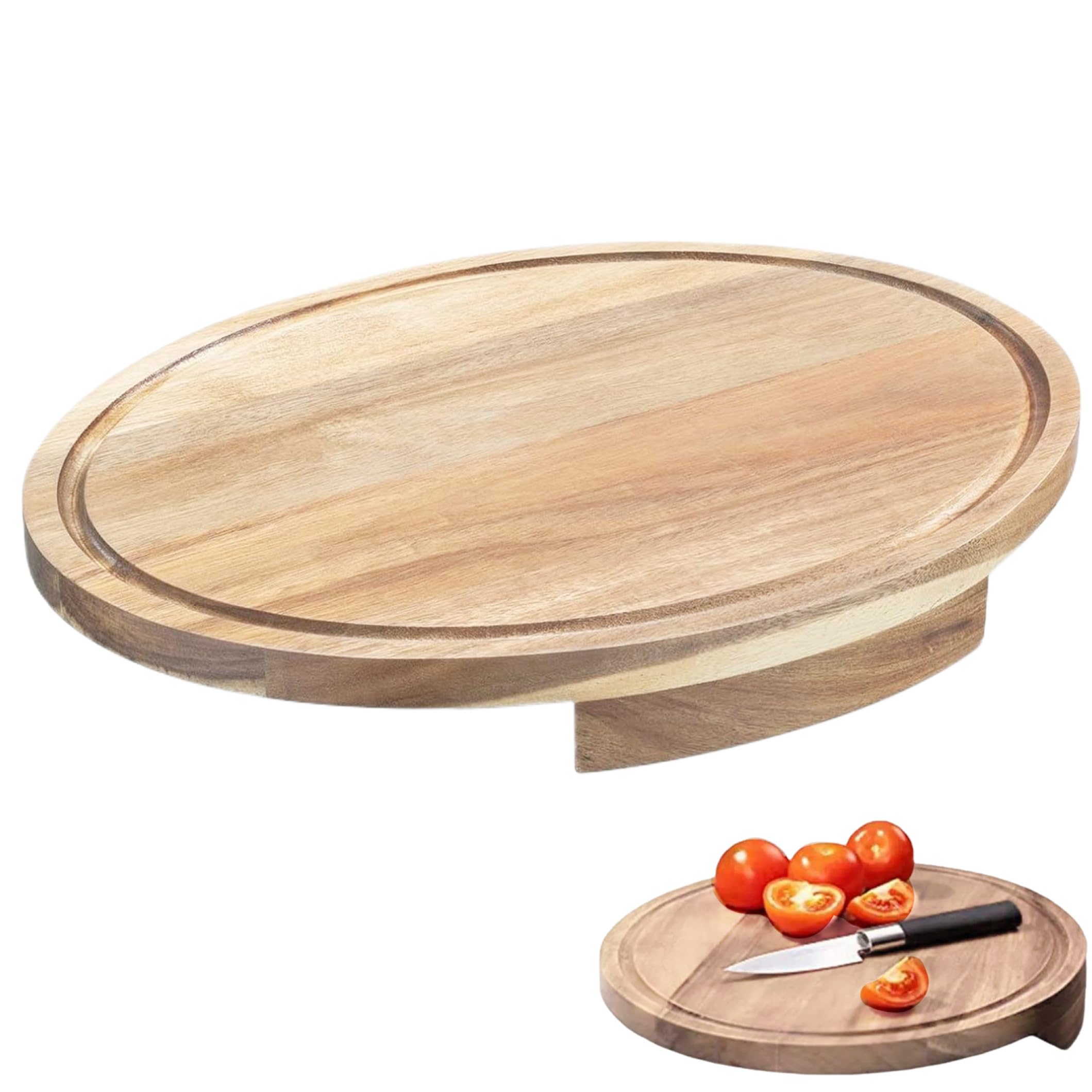 Tabla de cortar de esquina antideslizante para verduras y carne
