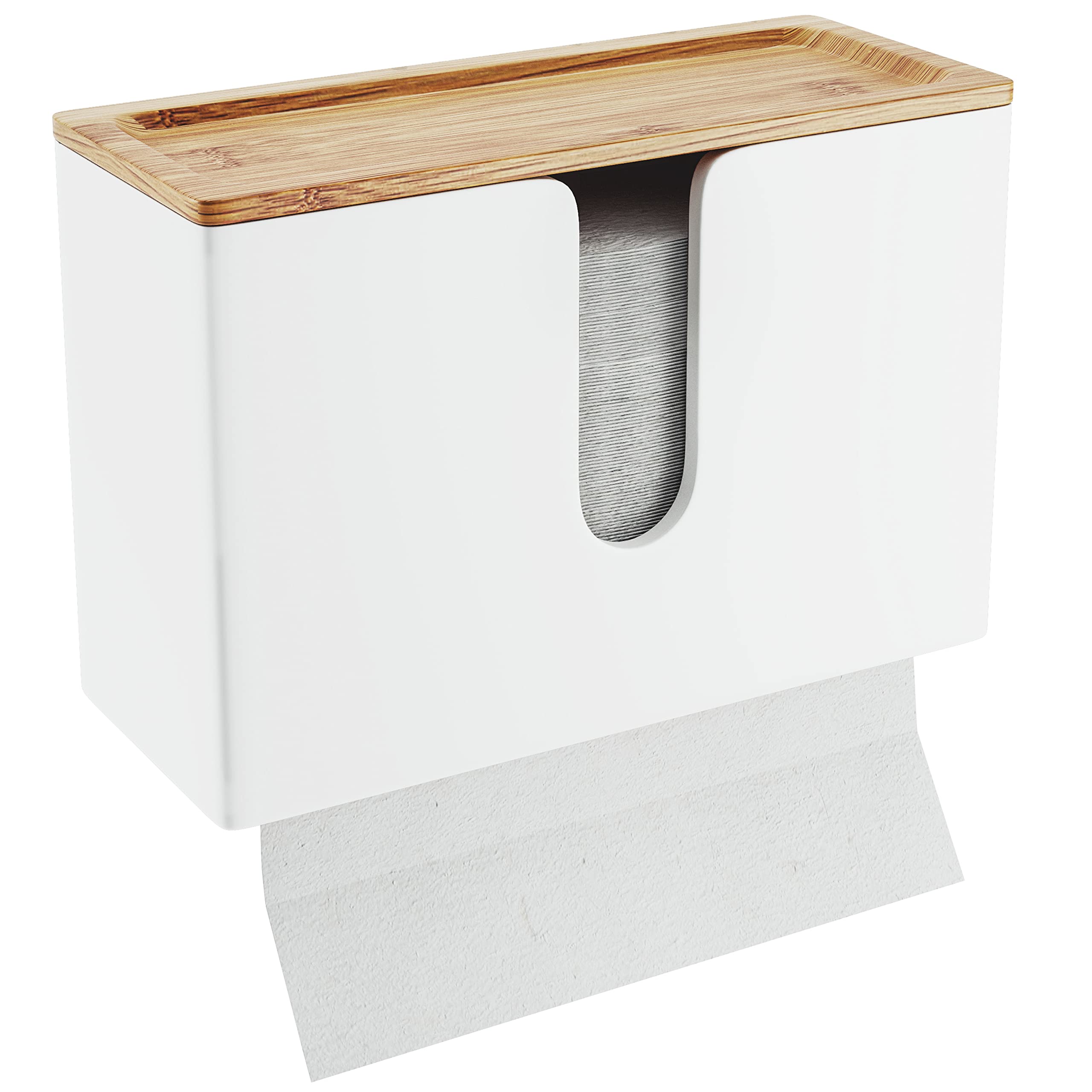 Porte-essuie-tout Portable Pour Camping Et Salle De Bain - Distributeur De Serviettes En Tissu Polyester - 25x14x14 Cm
