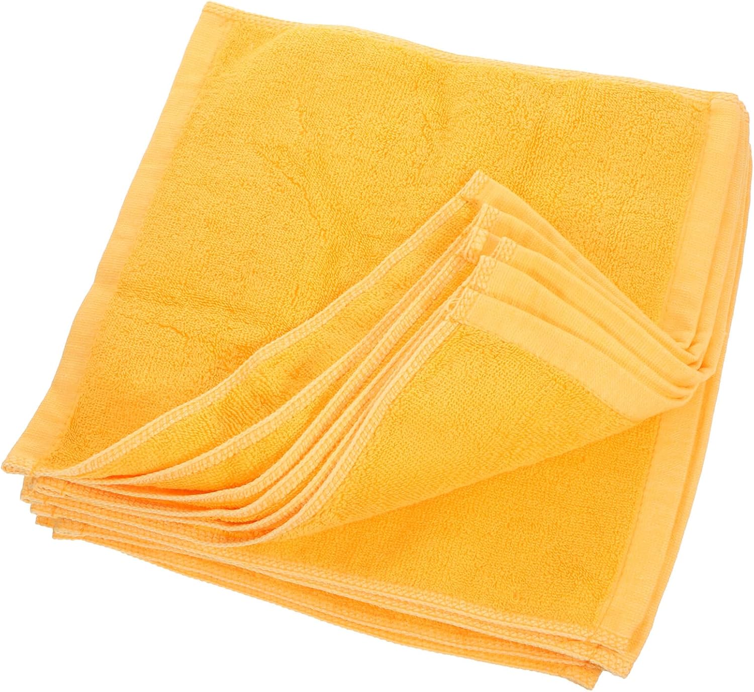 Tofficu 12pcs Cotton Face Cloths 30x30cm Soft Absorbent Hand Towels Skin-Friendly Washcloths for Home and Bath Use