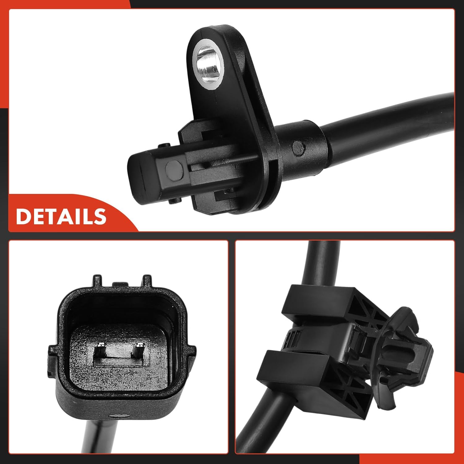 A-Premium 2PCS Front ABS Wheel Speed Sensor Compatible with Kia Models - Soul 2014-2019, Soul EV 2015-2019